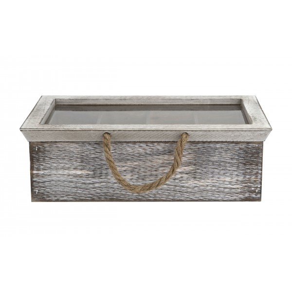 Skrzynka na herbatę biała