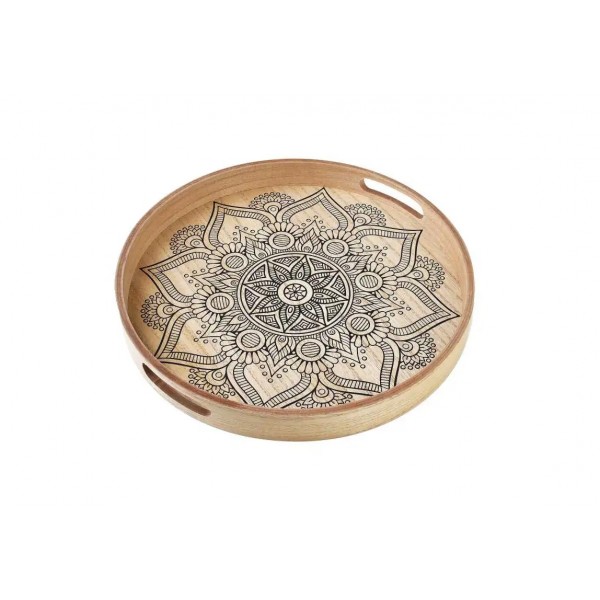 Taca okrągła 35x35x4cm Mandala