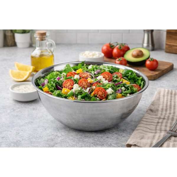 Miska nierdzewna 28 cm wysoka 3,3 L