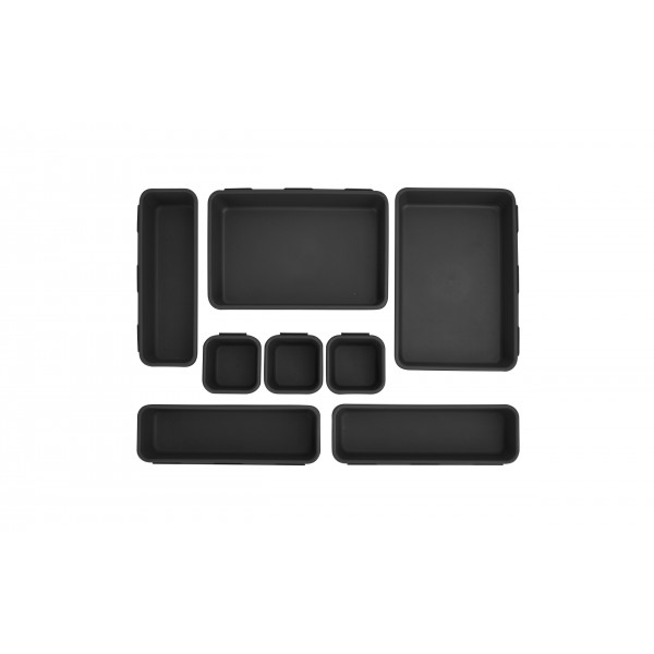 Zestaw organizerów do szuflady 8 el.