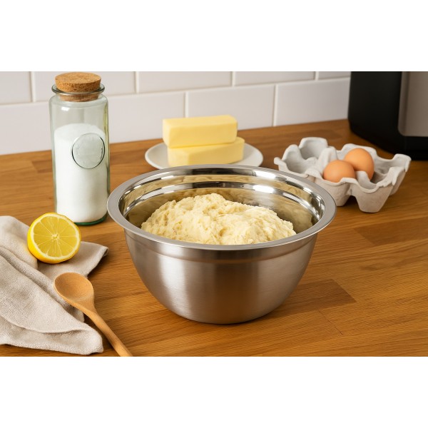 Miska nierdzewna 22cm satin