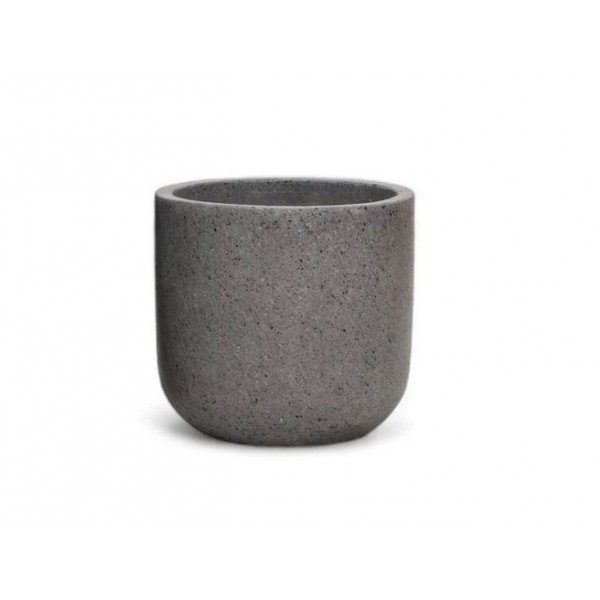Donica na taras 10843 szara 31 cm