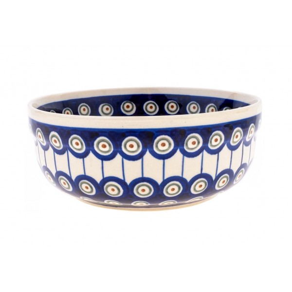 Miska 800 ml Magnolia średnia GU-834 Bolesławiec kropki 8