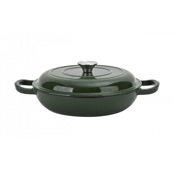 Brytfanna żeliwna 2,4 L niska Verdeluxe 8028