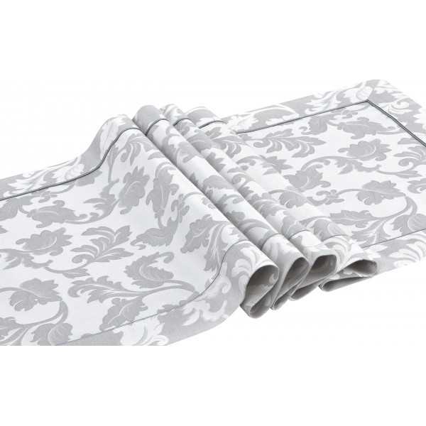 Bieżnik na stół 50x150 cm Monterrey 007 Szary