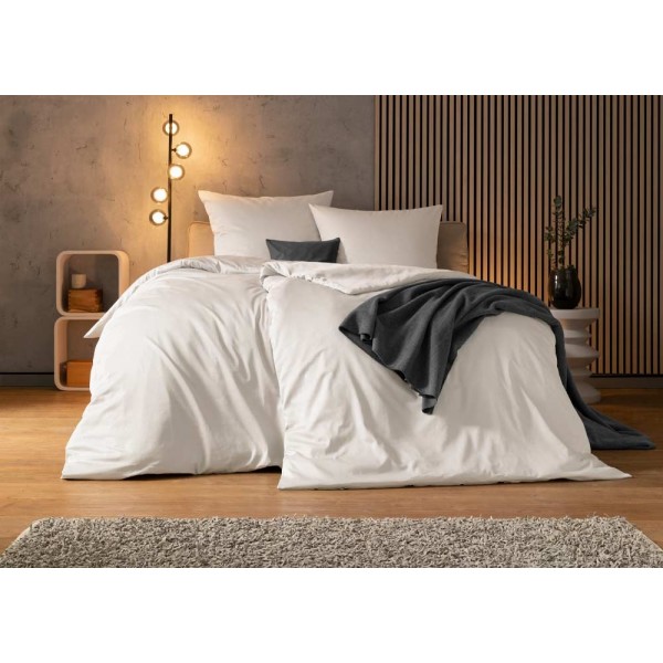 Pościel satynowa 155x200 cm Valetta 7844/110 kość słoniowa