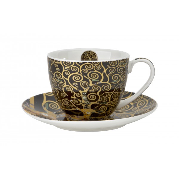 Komplet 6 filiżanek 250 ml + spodki Tree of Life