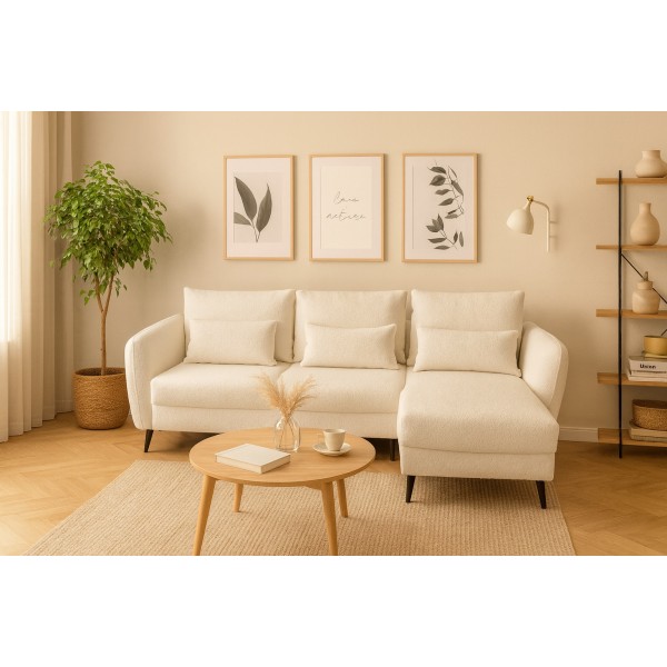 Narożnik 328719 z f. spania i poj. na pościel