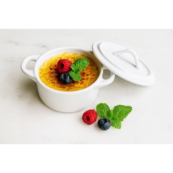 Naczynie do zapiekania 160 ml z pokrywką Creme Brulee