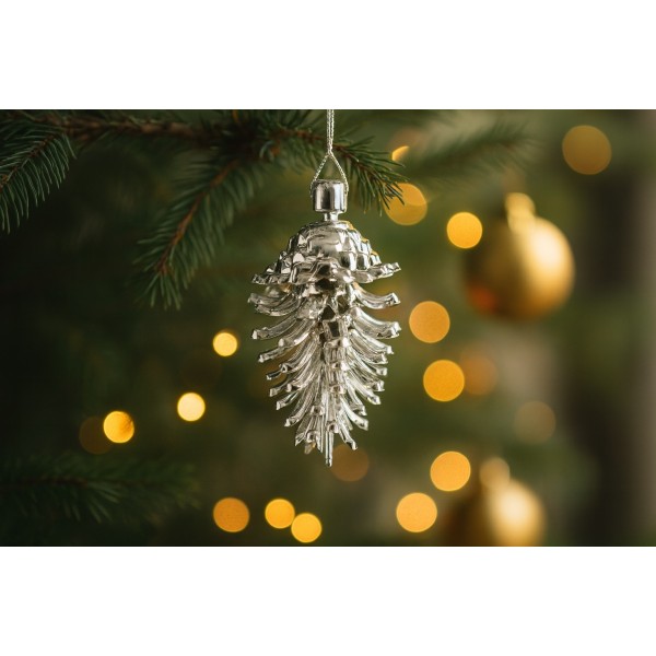 Ozdoba świąteczna Szyszka 13cm