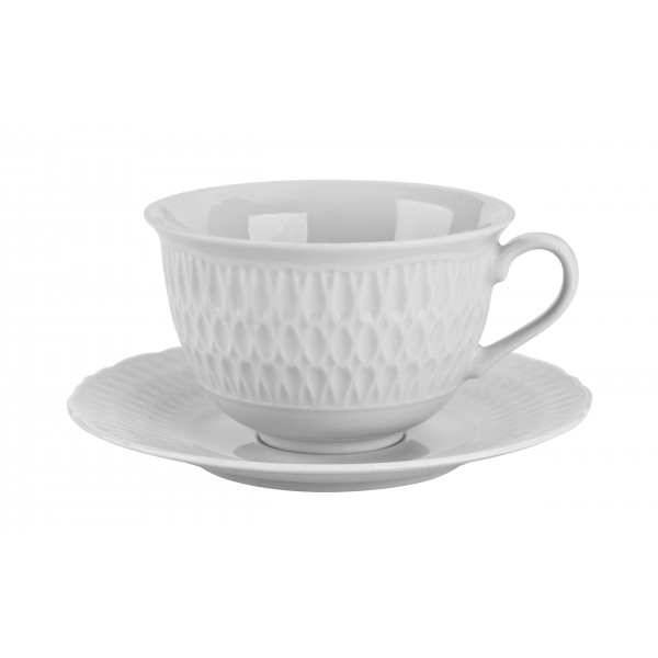 Filiżanka 350 ml + spodek Sofia Biała