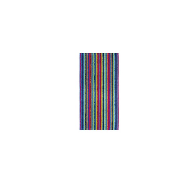 Ręcznik 70x140 cm LIFESTYLE Stripes Multicolor Dunkel
