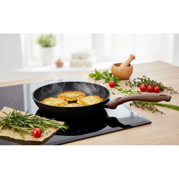 Patelnia tradycyjna 24 cm Darkwood