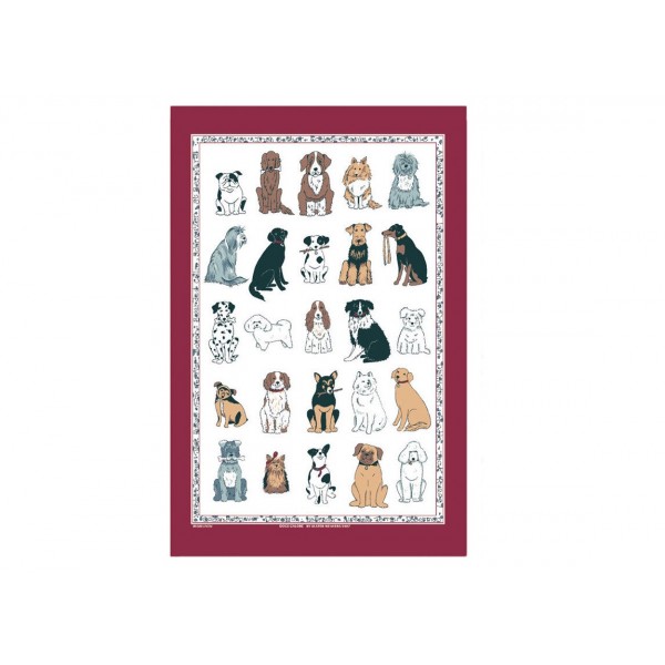 Ściereczka kuchenna 48x74 cm Dogs Galore 022DGA