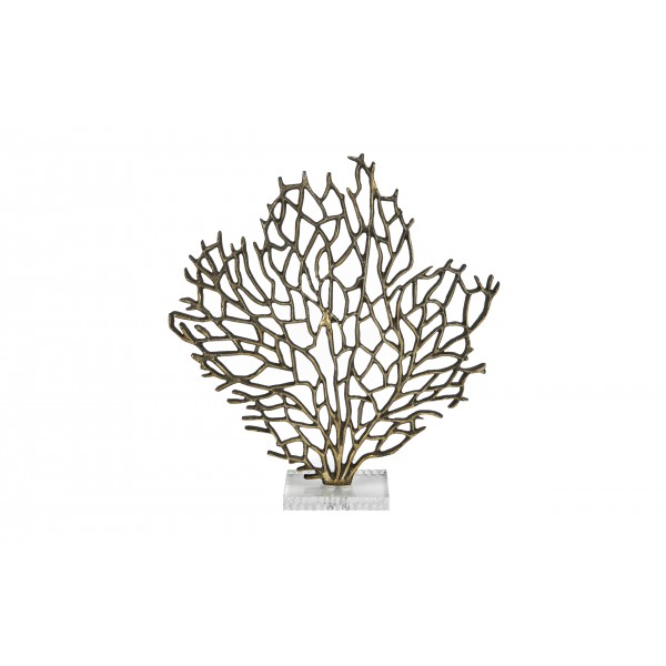 Figurka ozdobna złote drzewo