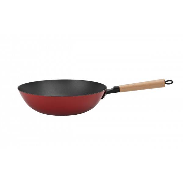Wok żeliwny RODELUXE 30cm
