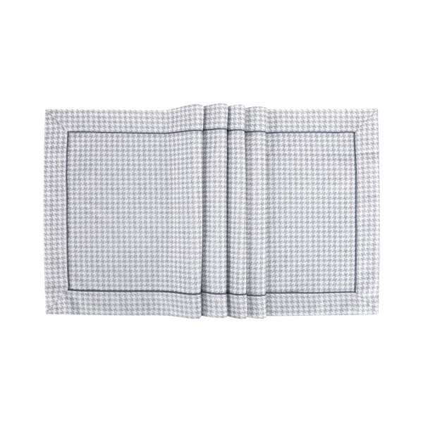 Bieżnik na stół 50 x 150 cm Kent 007 jasny szary