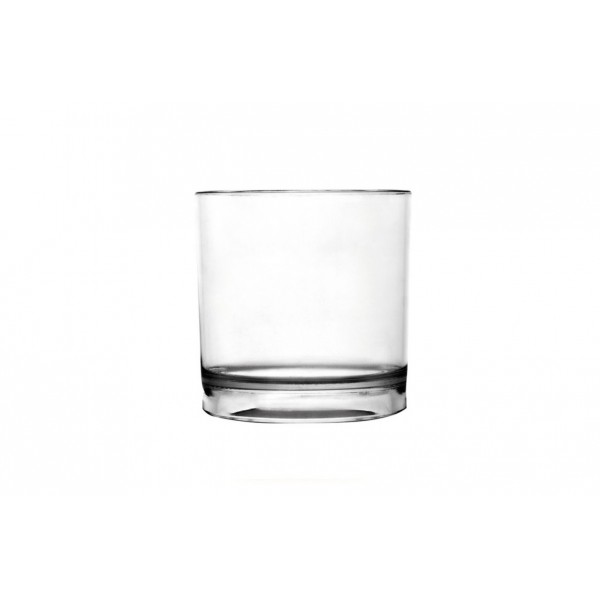 Nietłukąca szklanka do whisky 250 ml z poliwęglanu