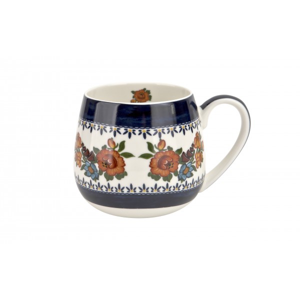 Kubek porcelanowy baryłka 430 ml Indigo 2