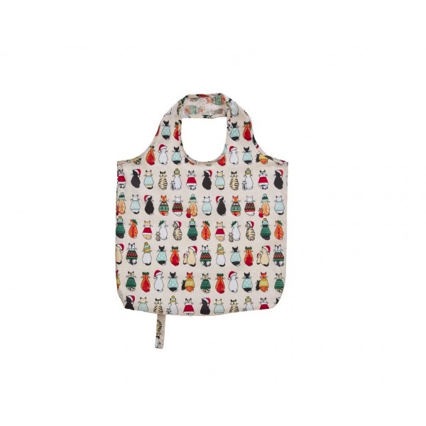 Siatka na zakupy Xmas Cats in Waiting 647CCW
