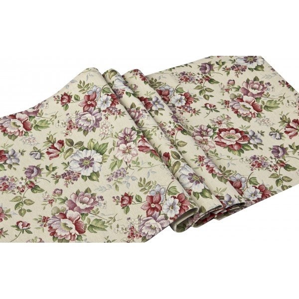 Bieżnik na stół 50x150 cm Eden 1174/410 gobelinowy