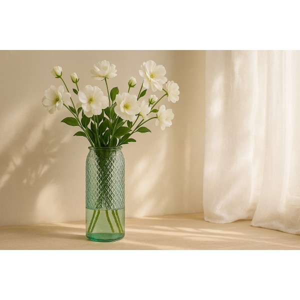 Wazon szklany 28 cm Diamante 5947