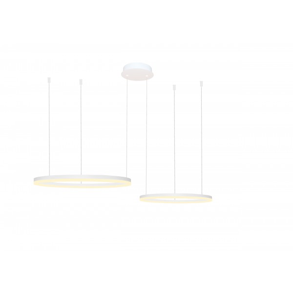 Lampa HALO PENDANT 80+60 CCT BK + REMOTE CONTROL