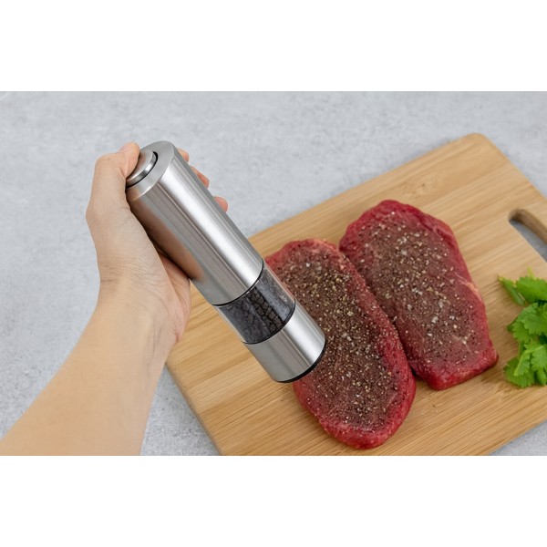 Młynek elektryczny do soli i pieprzu 47296 Fackelmann