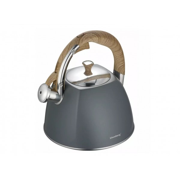 Czajnik tradycyjny 3 L ciemny szary KB-7501