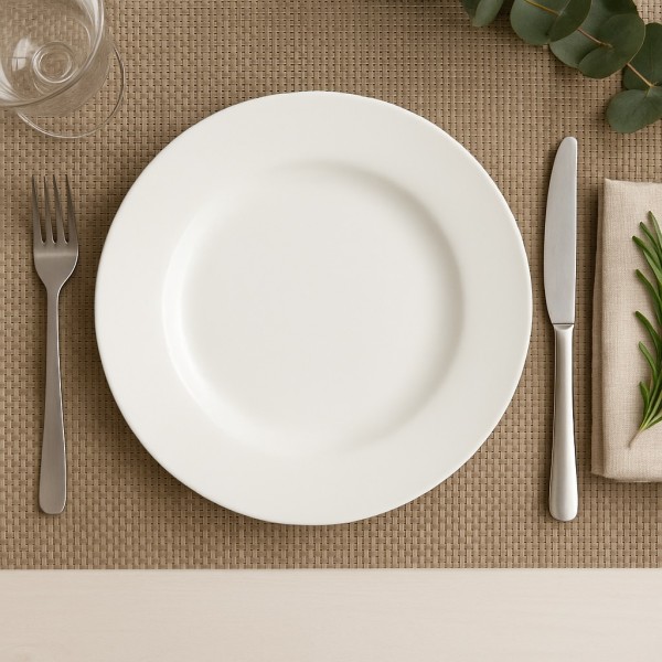 Talerz płytki deserowy 19 cm Krem Stock