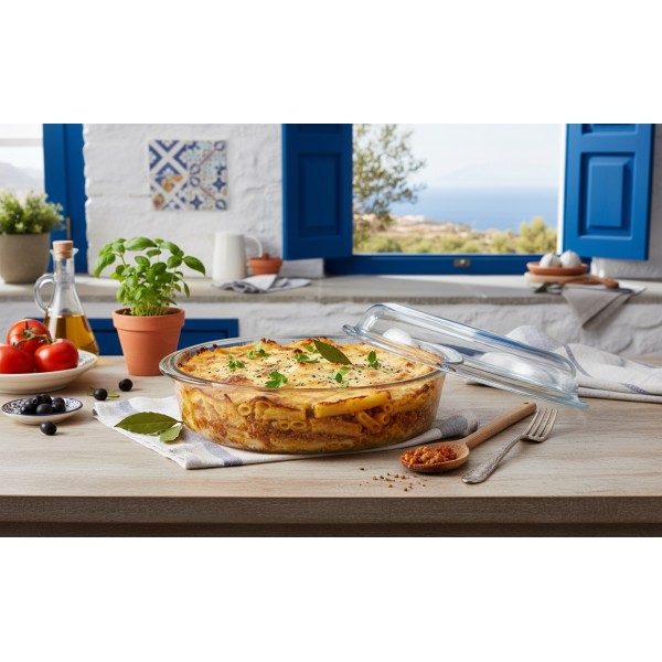 Naczynie żaroodporne z pokrywką 4 L Smart Touch Simax