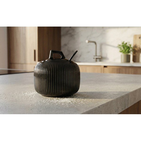 Cukiernica z pokrywką Osborn czarny połysk