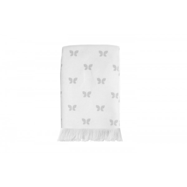 Ściereczka kuchenna 50x70 cm Multiusos Motyle szare 055 12