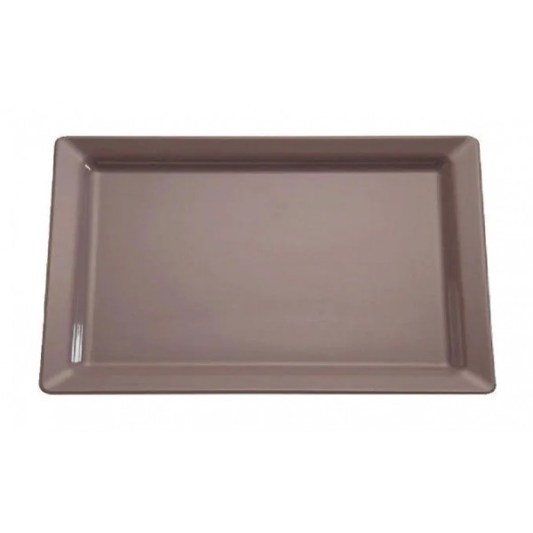 Taca z melaminy GN 1/2 PURE COLOR 32,5x26,5 cm szara