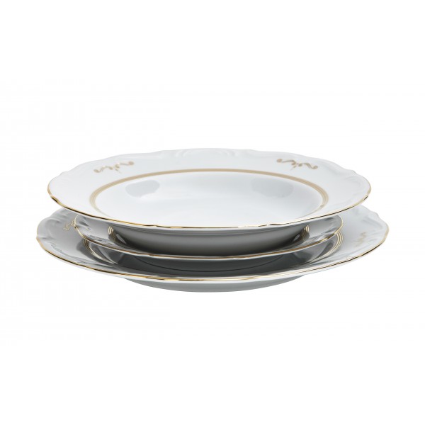 Komplet talerzy 6/18 Camille