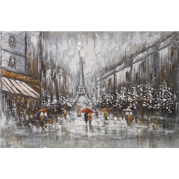 Obraz na płótnie 100x150cm Paryska ulica