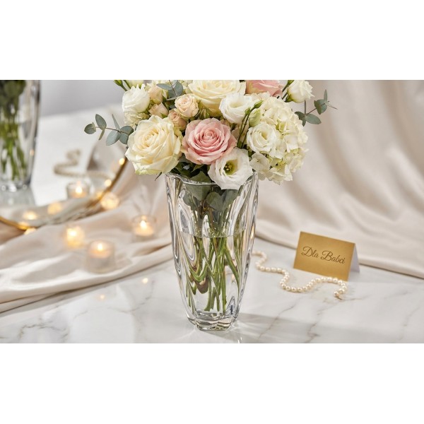 Wazon kryształowy 30,5 cm Barley Bohemia