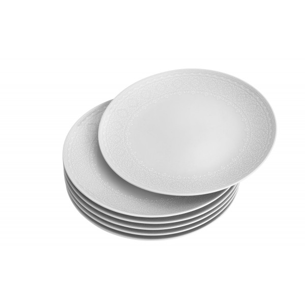 Komplet 6 talerzy deserowych 21,5 cm Prowans
