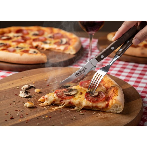 Komplet sztućców do pizzy dla 4 osób 8 el. Pizza Tramontina