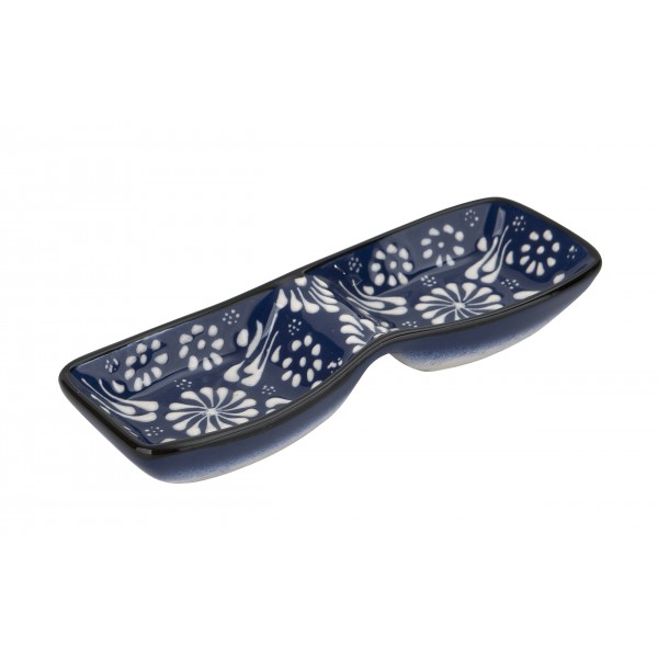 Dip podwójny ceramiczny Oriental Blue
