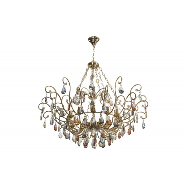 Lampa wisząca kryształowa Fiori 5039/1P-12CP