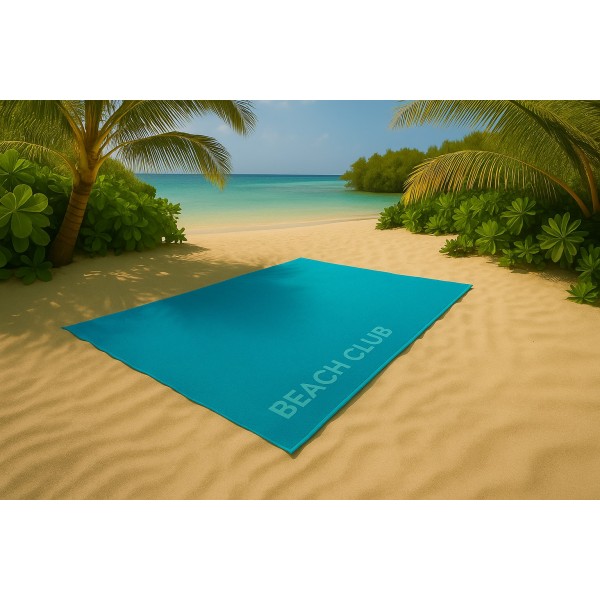 Ręcznik plażowy 100x180 cm Beach Club lagoon 589