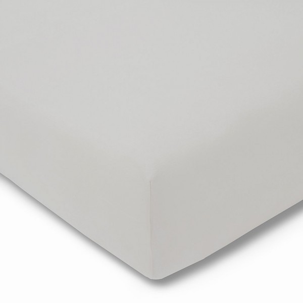 Prześcieradło z gumką jersey 200x200 cm SILBER feinjersey