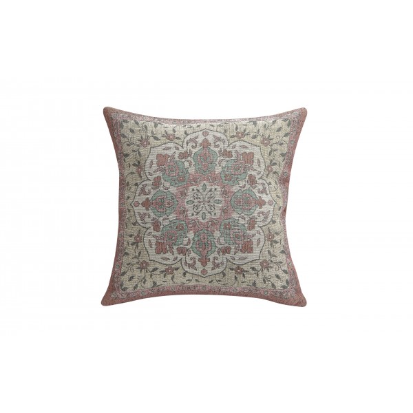 Poszewka dekoracyjna 45x45 cm Różowa turecka