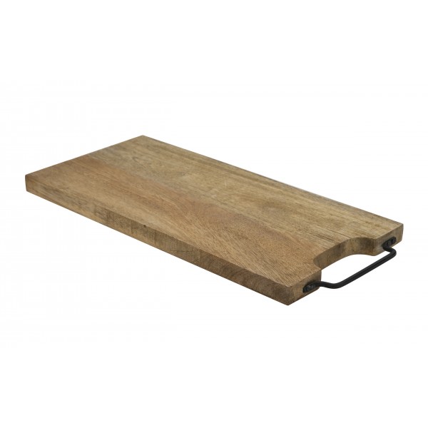 Deska do serwowania z drzewa mango rączka