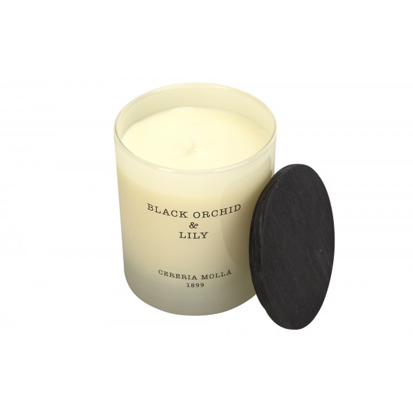 Świeca zapachowa 230 gr Premium "Black Orchid and Lily"