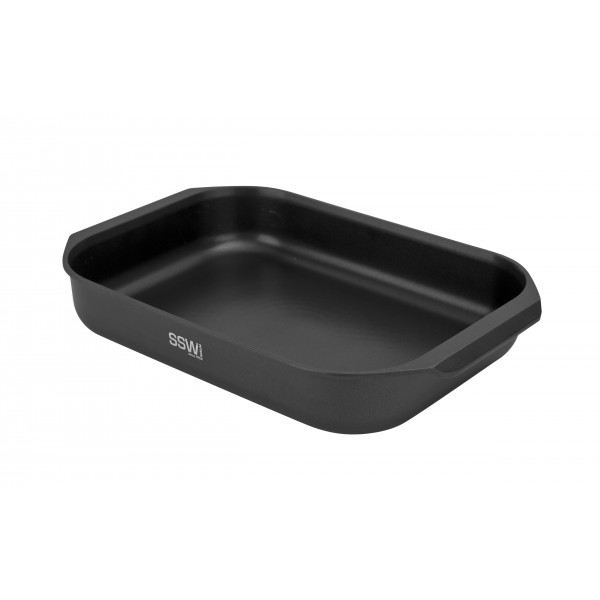 Brytfanna aluminiowa 34,5x24,5 cm BBQ CHEF czarna