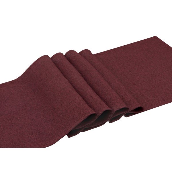 Bieżnik na stół 50x150cm Sevilla 001 bordo bez plisy