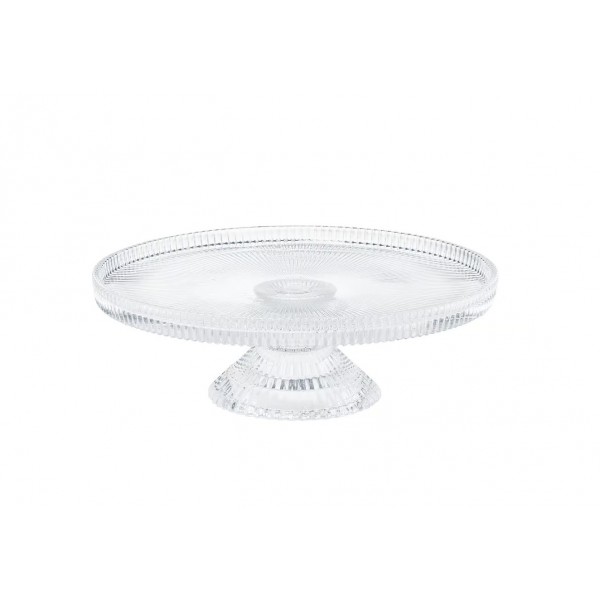 Patera 24 cm Curly przeźroczysta AMBITION