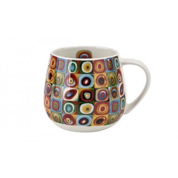 Kubek baryłka SQUARES WITH CIRCLES,W.Kandinsky